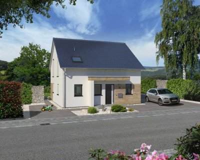 Modernes Einfamilienhaus mit klassischem Satteldach - auf IHREM - oder auf einem Grundstück von uns