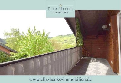 Tolle Aussicht! Moderne 2-3-Zimmer-Wohnung mit Balkon und schöner Aussicht in Lautenthal.