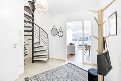 Frisch renovierte 4-Zimmer-Wohnung mit Süd-Loggia in zentraler und ruhiger Lage von Havixbeck!