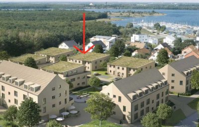 Traum direkt am Cospudener See - Wohnung mit Privateingang, Terrasse, Garten und PKW-Stellplätze