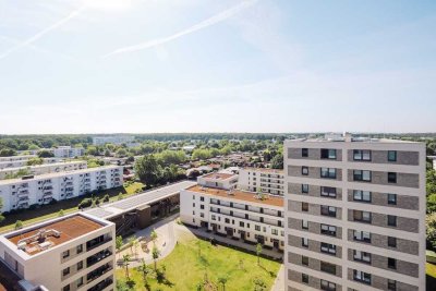 Gemütliche 2 Zimmer- Wohnung im Neubau - Wohnberechtigungsschein erforderlich //5.OG Whg. 2