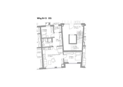 3-Zimmer-Neubauwohnung mit Garten