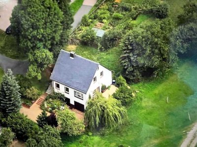 Praktisches Einfamilienhaus mit großem Grundstück in grüner Wohnumgebung von Pretzschendorf