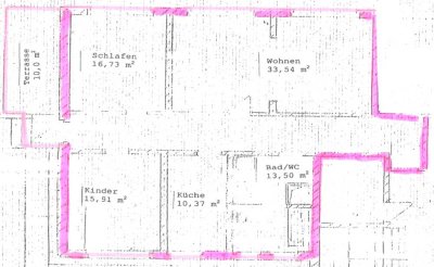 Rarität * großzügige 3 Zimmer * Tageslichtbad * Terrasse und Privatgarten