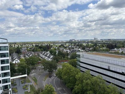 Nachmieter/in für 2,5 Zimmerwohnung mit toller Aussicht auf den Rhein im WhiteMax Hochhaus