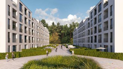 Schickes Wohnen: begehbarer Kleiderschrank, Fußbodenheizung, Einbauküche
