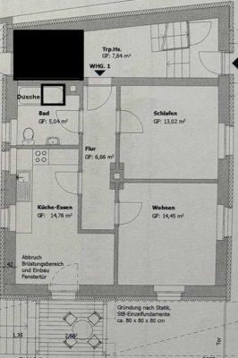 Helle 3-Zimmer-Wohnung mit Balkon in Forchheim