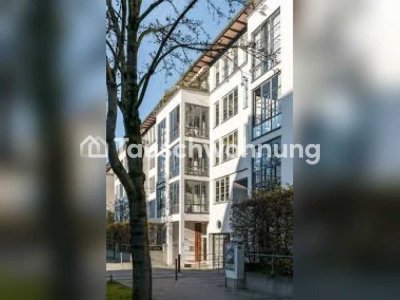 Tauschwohnung: helle 2-Zimmer Wohnung mit Lodgia am Olympiapark