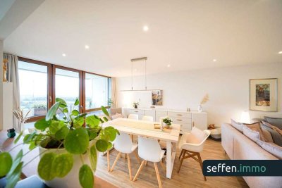 **Schönes Wohnen: Liebevoll kernsanierte 3 Zimmer-ETW bietet höchsten Wohnkomfort & Panoramablick**