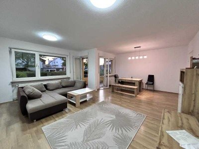 Sofort beziehbar ! Modernisierte 3 - Zimmer Wohnung mit Balkon und Garten!