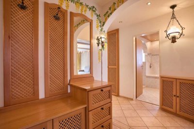 Schöne 3-Zimmer-Garten-Wohnung mit Alpenpanorama in Oberau bei Garmisch-Partenkirchen