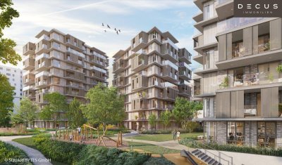 GARTEN + VILLAGE IM DRITTEN + BAUFELD 13 + ERSTBEZUG + EIGENTUMSWOHNUNGEN + STADTQUARTIER IM DRITTEN