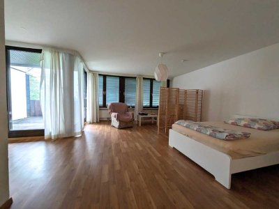 Barrierefreie Erdgeschosswohnung in Bonn-Castell mit Rheinblick, Terrasse & Tiefgarage