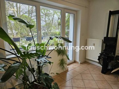 Tauschwohnung: 4 Zimmer mit Balkon und Gartennutzung in Junkersdorf