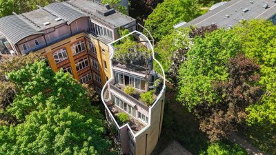Penthouse-Traum nahe Engelbecken – Stilvolles Loft mit privater Dachterrasse und Blick über Berlin