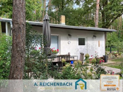 Freizeitbungalow auf Eigentumsland im Ortsteil Hammermühle zu verkaufen!