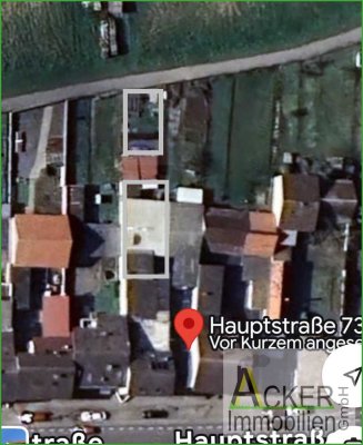Eigentumswohnung im Hinterhausbereich, renovierungsbedürftig, mit kleinem Garten