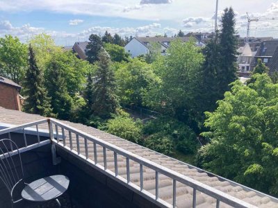 Moderne Wohnung mit einem Zimmer, Balkon, EBK und Tiefgaragenstellplatz in Neuss-Allerheiligen