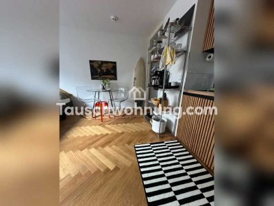 Tauschwohnung: Schöne 1 Zimmer Wohnung mit Balkon in der Maxvorstadt
