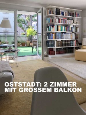 OSTSTADT: 2-ZKB MIT GROSSER WEST-TERRASSE