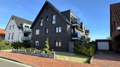 Neuwertige Erdgeschosswohnung mit Terrasse und Pkw-Stellplatz in Westerstede – zentrale Wohnlage