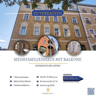 Solide Kapitalanlage in Schkeuditz – Mehrfamilienhaus mit attraktiver Rendite