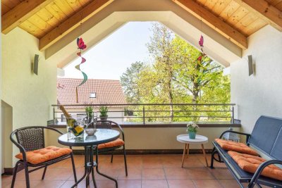Charaktervolle 3,5-Zimmer-Dachgeschoss Wohnung Hechendorf unmöbliert mit unbefristetem Mietvertrag