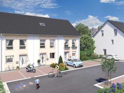 Reihenendhaus mit Stellplatz, Garage und Garten in Weiterstadt Baujahr 2025