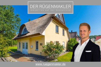 Gepflegtes und großzügiges Reetdachhaus für die Ferienvermietung im Ostseebad Glowe auf Rügen