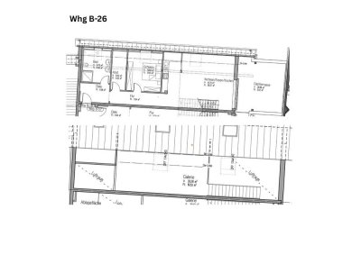 2,5-Zimmer-Neubau-Galeriewohnung mit Dachterrasse