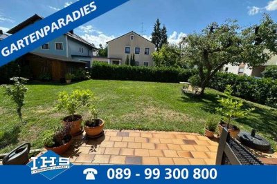 Gartenliebhaber aufgepasst! 3-Zimmer-Wohnung mit zusätzlichem Hobbyraum und Südgarten in Landsham