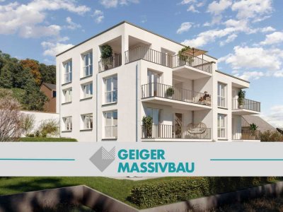 Idyllisch Wohnen im Eyachtal: Mit Fernblick, Balkon, Tageslichtbad & Gäste-WC - KfW Effizienzhaus 55