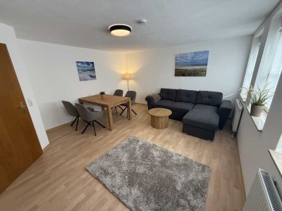 Attraktive 2-Zimmer Wohnung, möbliert, Ferienwohnung, Monteurwohnung, mit Parkplatz in Elstra