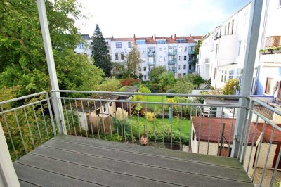 Viertel - Voll möblierte 2 Zimmer mit Balkon - ruhige Seitenstrasse