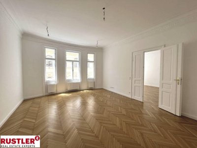 Sanierte Altbauwohnung bei der Mariahilfer Straße - 6 Zimmer + Balkon