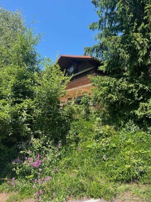 Blockhaus mit 2 Ferienwohnungen & Panoramaaussicht – Ihre Investition in Erholung & Natur