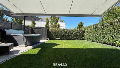 Elegant ausgestattete Wohlfühlwohnung mit Privatgarten