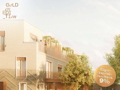 Geschickt konzipiert: Apartment mit Duschbad und privater Terrasse in Sonnenausrichtung