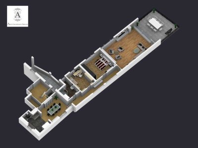 TOLLE Wohnung * 47 m² Wohnzimmer * 21 m² Balkon!
