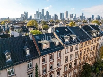 Wohnen mit Skylineblick, außergewöhnliche Dachgeschoss-Maisonette
