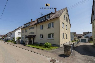 Sehr attraktive, komplett modernisierte  3-Zimmerwohnung in bevorzugter Lage von Sielmingen.