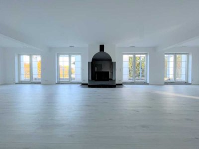 Großzügige Etagenwohnung mit Kamin und Terrasse