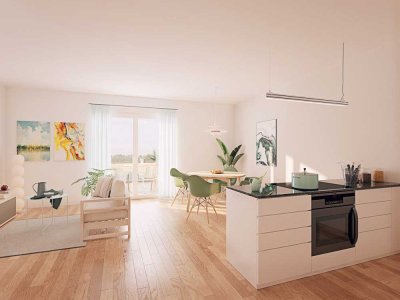 Nur mit WBS- 4-Zimmer-Wohnung für die Familie mit Balkon