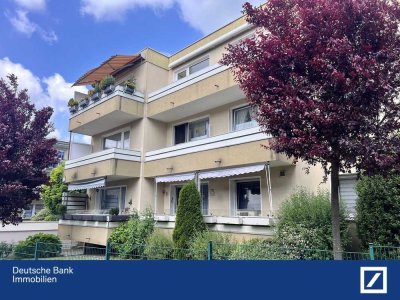 Attraktive Erdgeschosswohnung mit zwei Balkonen in Hagen!