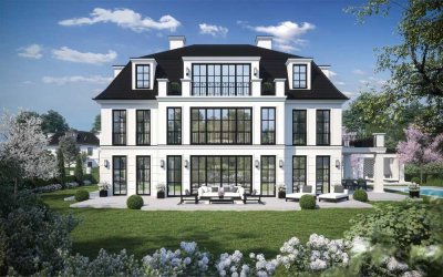 Neoklassizistische Villen-Residenz in exklusiver Grünwalder Lage
