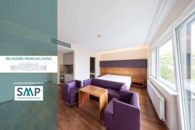 Belvedere Premium Living: 1-Zi. Whg. &amp; Balkon