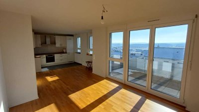 Sehr helle, moderne, ruhige 2-Zimmer Wohnung 2. OG mit Balkon + TG in Top-Lage