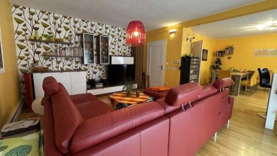 3,5-bis 4,5-Zimmer-Maisonettenwohnung in ruhiger und zentraler Lage mit Stellplatz.