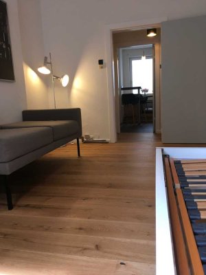 OHNE MAKLER-Erstbezug n. Renovierung– 1-Zimmer-Stadtwohnung Toplage Hamburg – MÖBILIERT