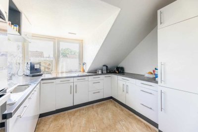 Helle Wohnung im Zweifamilienhaus. Perfekt für Familien mit Kindern.